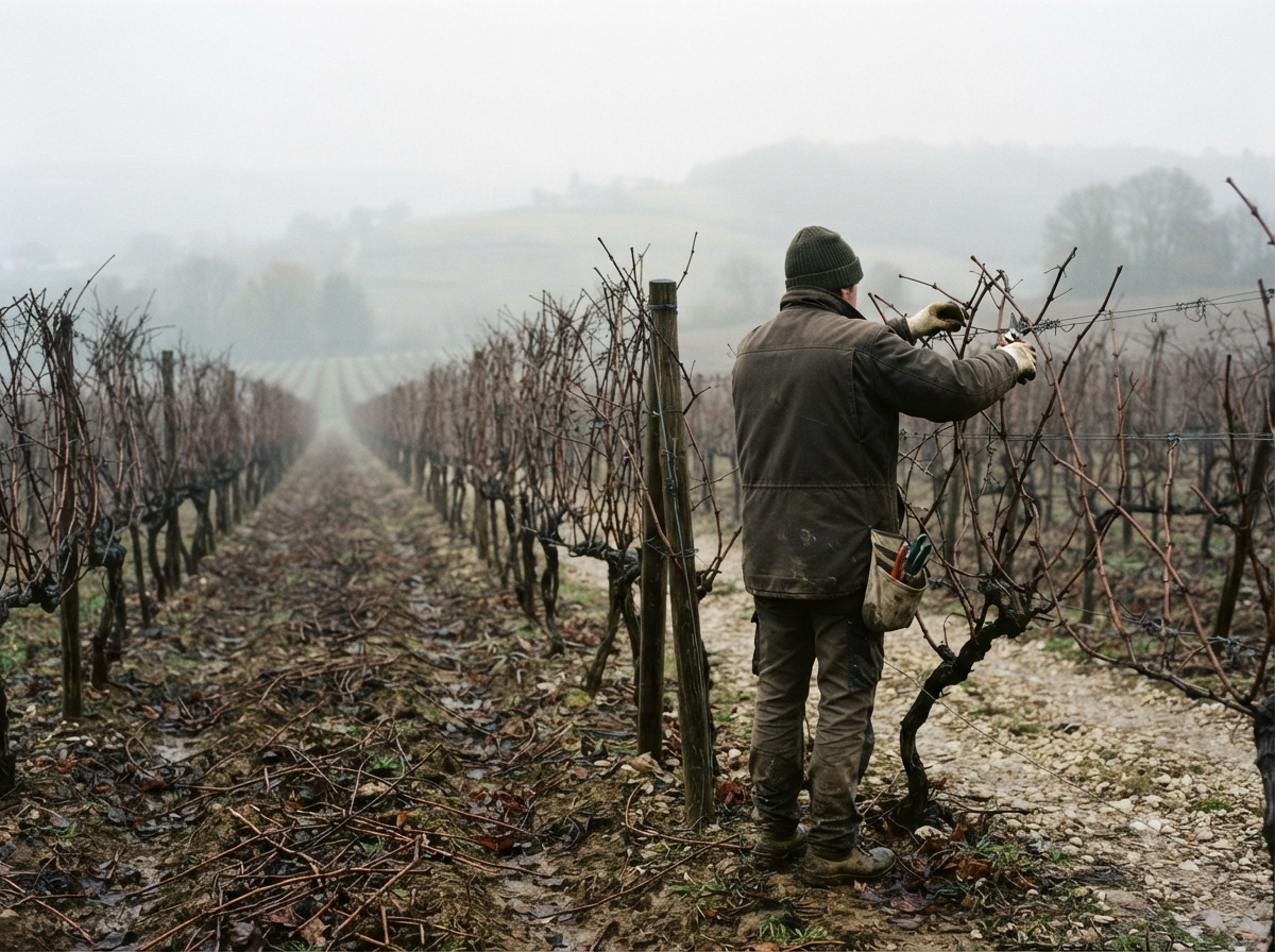 Was macht der Winzer im Weinberg übers Jahr?